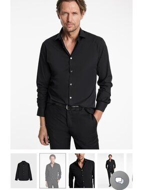 John Varvatos Men's Long Sleeve "Stella" Dress Shirt (new w/o tags)